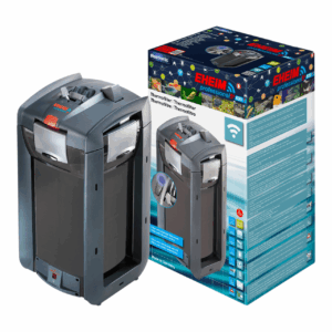 EHEIM Professionel 5e 600T aquarium external filter with wireless control and programming options.