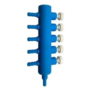 Plastic Air Splitter with Control Valves for efficient airflow distribution and pressure regulation.