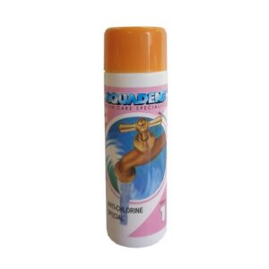 Aquadene Anti Chlorine Special No 1 fish medicine 100ml bottle for improving aquarium water quality.