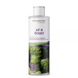Aquaforest AF K Boost 250ml potassium supplement for vibrant aquatic plants and preventing deficiencies.