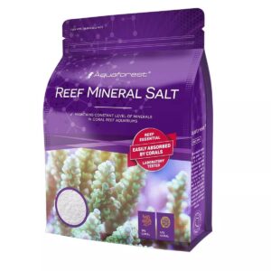 Aquaforest Reef Mineral Salt bag for coral aquariums, providing essential minerals for healthy reef growth.