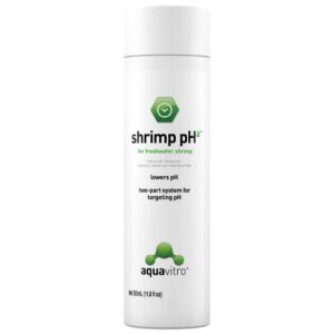 Aquavitro Shrimp pHa bottle for lowering pH in freshwater shrimp aquariums, part of a two-part system.