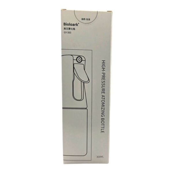Bioloark High Pressure Atomizing Bottle GY-300 packaging showcasing its 300ml capacity for effective misting.