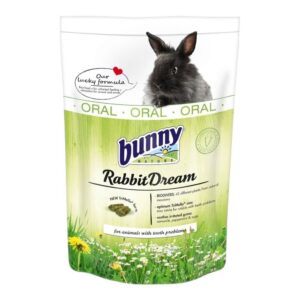 Bunny Nature Rabbit Dream Oral food for rabbits with tooth problems, featuring natural ingredients and optimal fiber ratios.