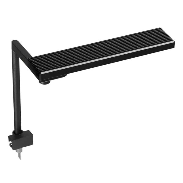 Chihiros CII RGB LED Light with adjustable arm and sleek black design for vibrant aquarium lighting.
