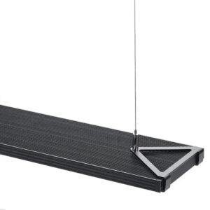 Chihiros Hanging Kit for WRGB II Slim showcasing a sleek, modern design with a support cable for easy aquarium lighting installation.