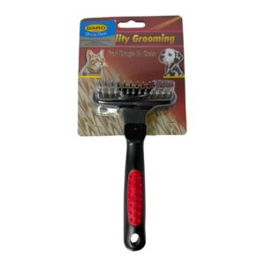 Compact FloatRake for small dogs and cats, effective grooming tool for shedding management.