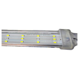 Deebow Crystal Super Bright Clamp LED Light with multiple color diodes in a compact design for freshwater use.
