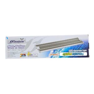 Deebow Neo-Helios Fresh and Planted LED light packaging, showcasing sleek design and features for optimal plant growth.