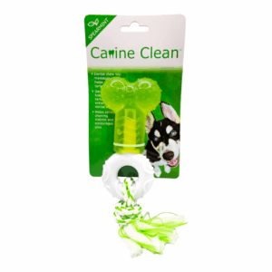 Dental chew toy with TPR/Nylon bone for dogs, promoting oral health and freshening breath.