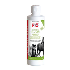 F10 Germicidal Treatment Shampoo 250ml for pets, effective against yeast and fungi, including ringworm.