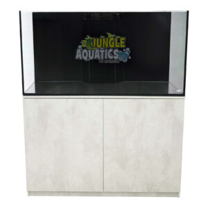 Kraken Aquarium with Sump and Cabinet showcasing premium Starfire glass and a contemporary design.