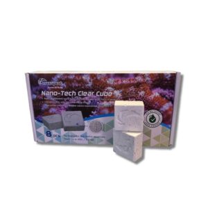 Maxspect Nano-Tech Clear Cube 8pcs for aquarium water clarity, featuring tourmaline technology for superior purification.