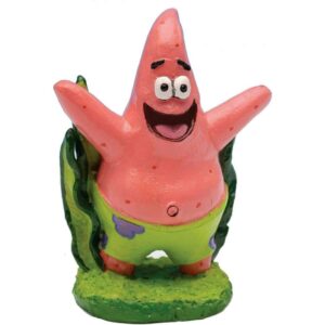 SpongeBob SquarePants Patrick ornament, 5.08cm, durable resin, perfect for aquariums and children, whimsical Bikini Bottom décor.