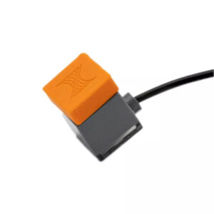 Neptune MOS Magnetic Optical Sensor with orange top, designed for precise water level monitoring and compact installations.