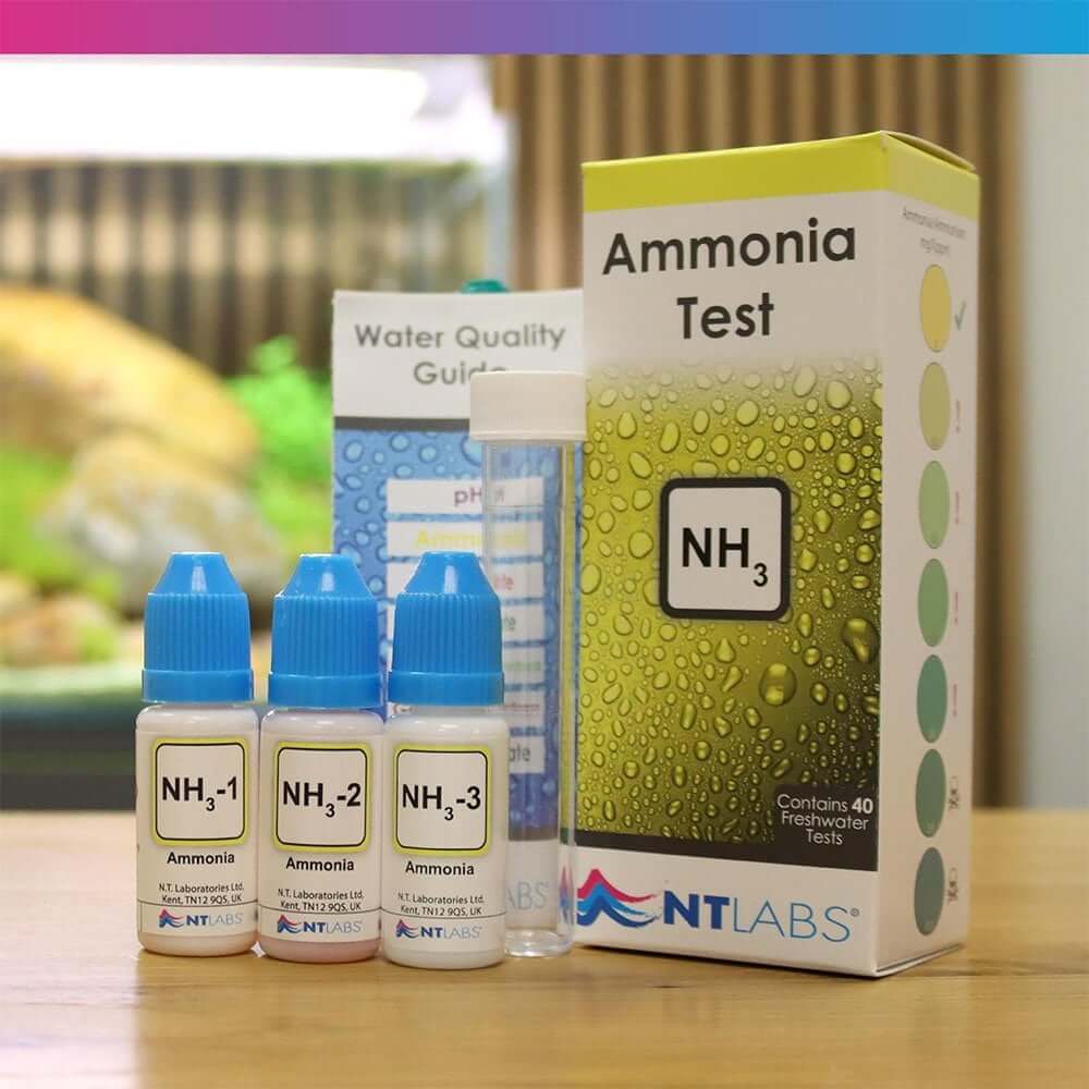 Image showcasing NT Labs Ammonia Test Kit - Accurate & Easy Pond Testing