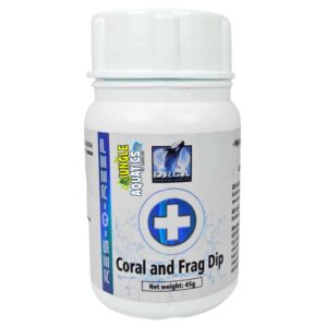 ORCA Res-Q-Reef reef-safe coral and frag dip bottle, 45g, designed for coral health and protection against parasites.