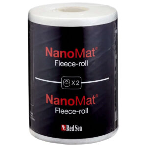 Red Sea NanoMat Replacement Roll, 2-pack filter fleece for aquarium use, designed for water quality maintenance.
