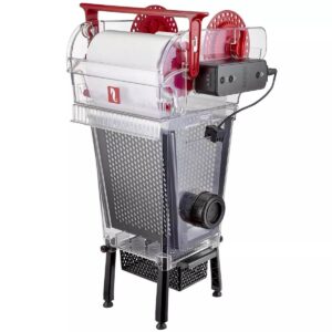 Red Sea ReefMat Fleece Roller Filter showcasing advanced filtration for saltwater aquariums, efficient, low maintenance design.