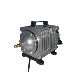 Resun ACO Electro Magnetic Air Pump Compressor for aquariums and ponds, featuring a durable design and no oil lubrication needed.