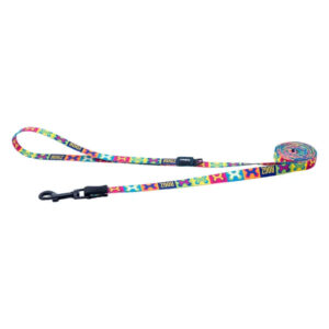 Rogz Fusion Classic Dog Lead with vibrant patterns for style and comfort during walks.