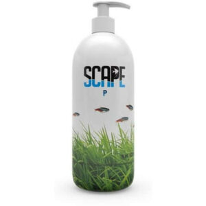 SCAPE Planted Aquarium P 500ml bottle designed to enhance aquarium plant growth with Phosphorus supplementation.