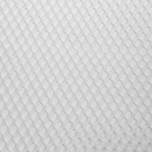 close-up of large mesh filter bag material showing fine mesh design for effective filtration media use