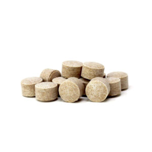 Seachem NutriDiet Vacation Tabs stacked, time-released fish food for up to 7 days while away.