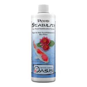 Seachem Pond Stability water stabilization system for ponds, promotes bio-filter establishment and waste breakdown.