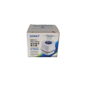 SOBO Mini Magnet Cleaner packaging for aquarium glass cleaning, suitable for 2-10mm thickness, convenient and effective.