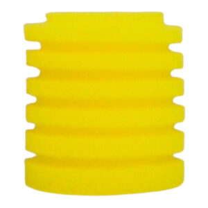 SOBO replacement sponge for FE series filters, yellow color, designed for efficient water filtration in aquariums.