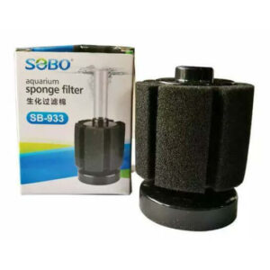 SOBO SB-933 sponge filter for aquariums, high-efficiency filtration with multiple functions for optimal water quality.