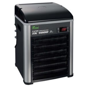 Teco TK Series Chiller TK 1000 with digital display and air vents, designed for energy efficiency and marine use.