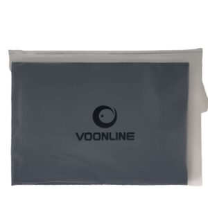 Black Cleaning Towel in a protective pouch with Voonline logo, designed for streak-free aquarium maintenance.