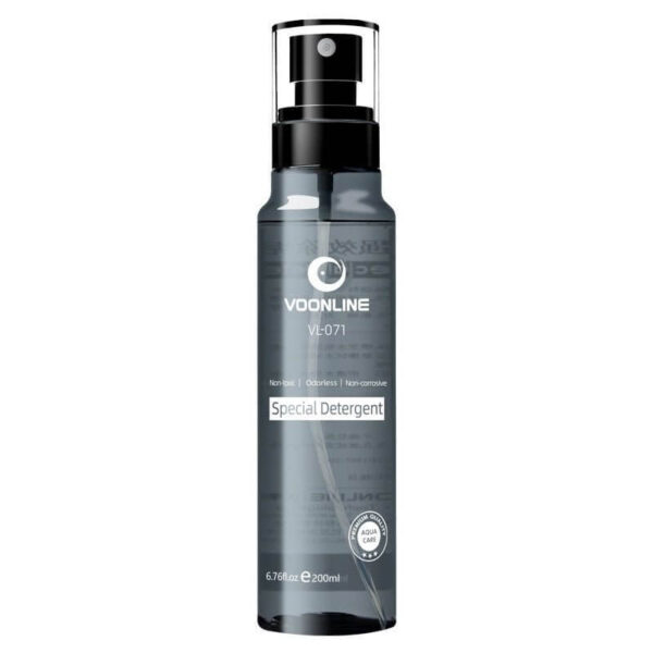 Voonline Glass Cleaner Special Detergent 200ml bottle, non-toxic, odorless, safe for fish and shrimp.